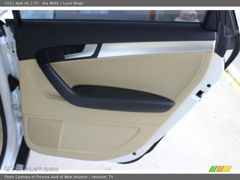 Ibis White / Luxor Beige 2012 Audi A3 2.0T