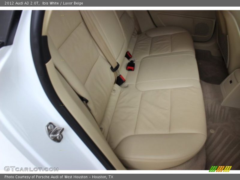 Ibis White / Luxor Beige 2012 Audi A3 2.0T