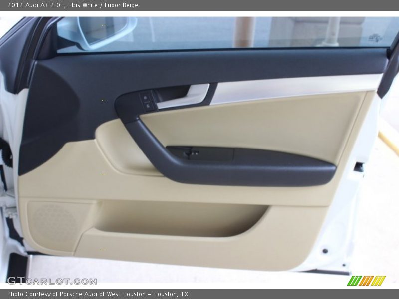 Ibis White / Luxor Beige 2012 Audi A3 2.0T