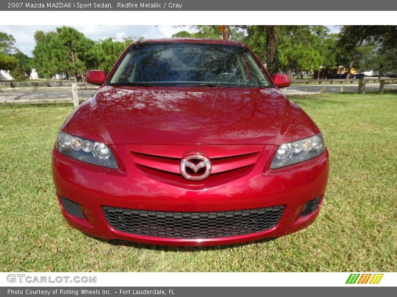 Redfire Metallic / Gray 2007 Mazda MAZDA6 i Sport Sedan