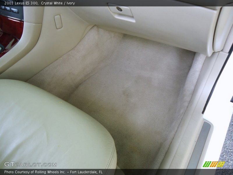 Crystal White / Ivory 2003 Lexus ES 300