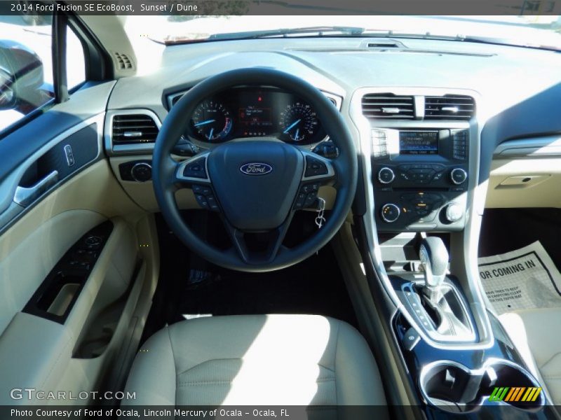 Sunset / Dune 2014 Ford Fusion SE EcoBoost