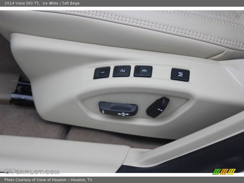 Ice White / Soft Beige 2014 Volvo S60 T5