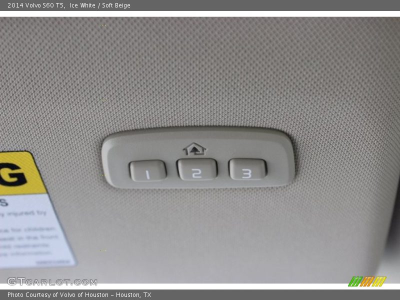Ice White / Soft Beige 2014 Volvo S60 T5