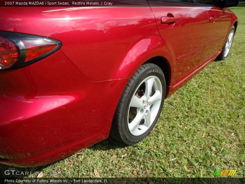 Redfire Metallic / Gray 2007 Mazda MAZDA6 i Sport Sedan