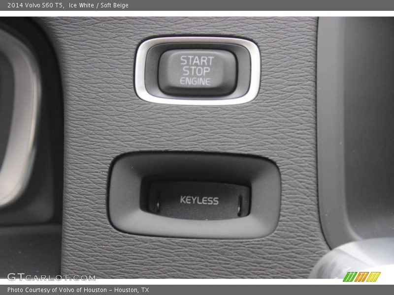 Ice White / Soft Beige 2014 Volvo S60 T5