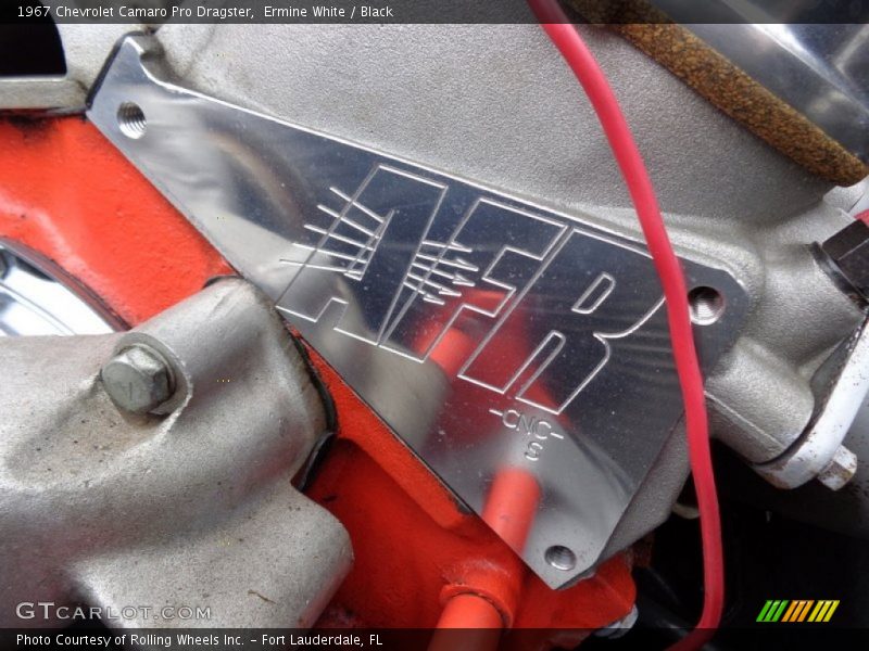 Ermine White / Black 1967 Chevrolet Camaro Pro Dragster