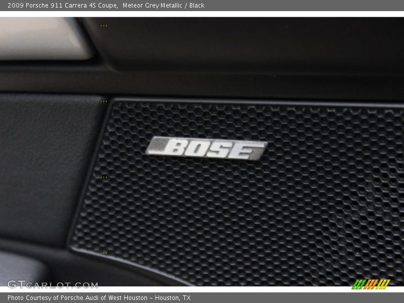 Meteor Grey Metallic / Black 2009 Porsche 911 Carrera 4S Coupe