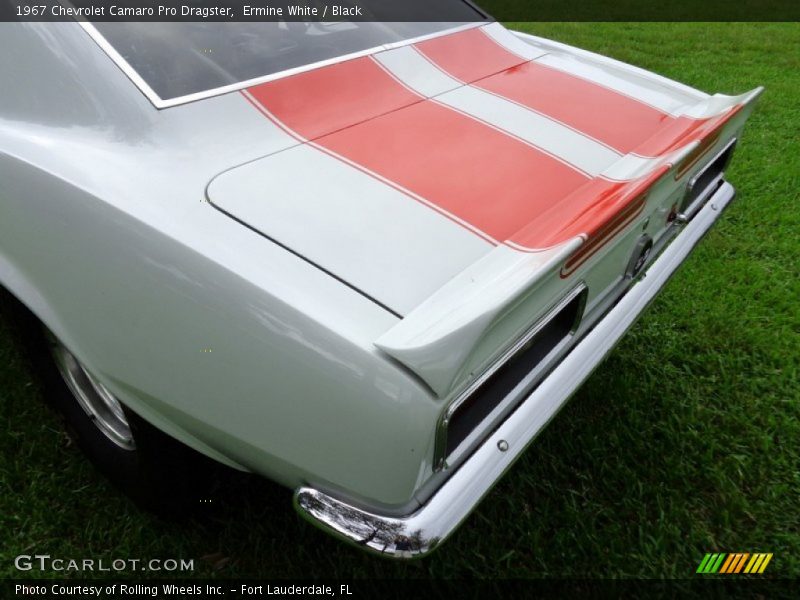 Ermine White / Black 1967 Chevrolet Camaro Pro Dragster