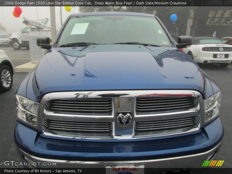 Deep Water Blue Pearl / Dark Slate/Medium Graystone 2009 Dodge Ram 1500 Lone Star Edition Crew Cab