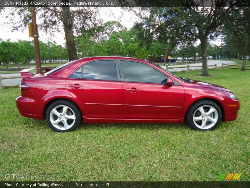  2007 MAZDA6 i Sport Sedan Redfire Metallic