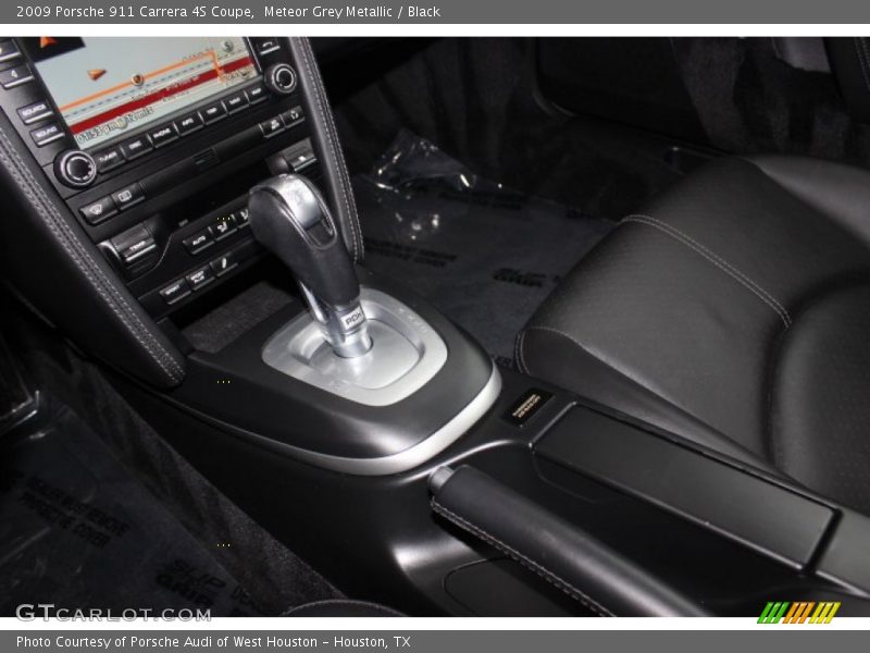 Meteor Grey Metallic / Black 2009 Porsche 911 Carrera 4S Coupe