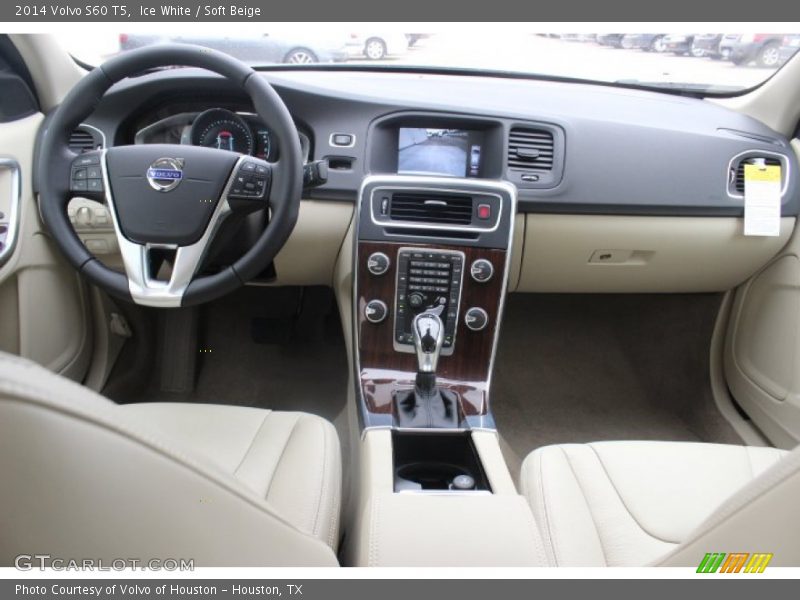 Ice White / Soft Beige 2014 Volvo S60 T5