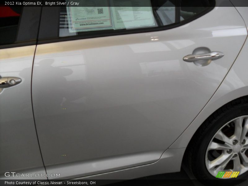 Bright Silver / Gray 2012 Kia Optima EX