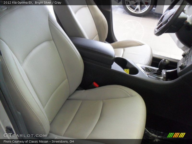 Bright Silver / Gray 2012 Kia Optima EX