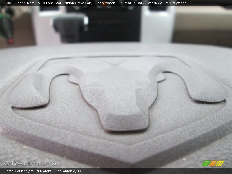 Deep Water Blue Pearl / Dark Slate/Medium Graystone 2009 Dodge Ram 1500 Lone Star Edition Crew Cab