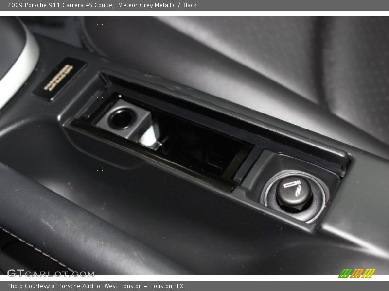 Meteor Grey Metallic / Black 2009 Porsche 911 Carrera 4S Coupe
