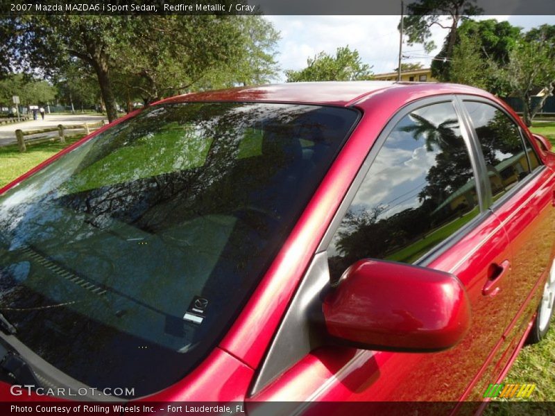 Redfire Metallic / Gray 2007 Mazda MAZDA6 i Sport Sedan