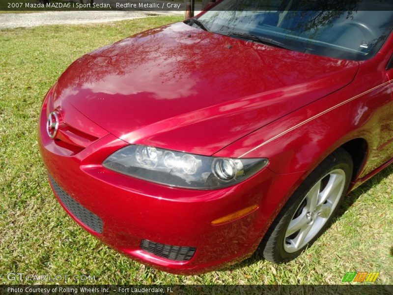 Redfire Metallic / Gray 2007 Mazda MAZDA6 i Sport Sedan