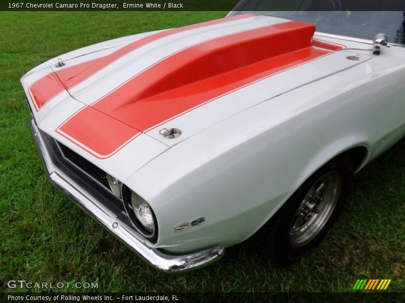 Ermine White / Black 1967 Chevrolet Camaro Pro Dragster