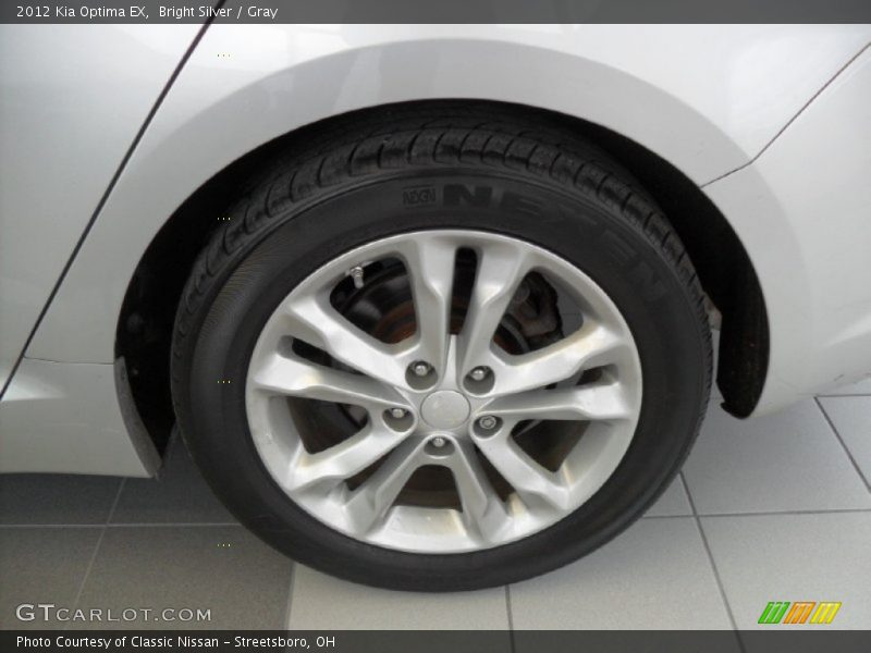 Bright Silver / Gray 2012 Kia Optima EX