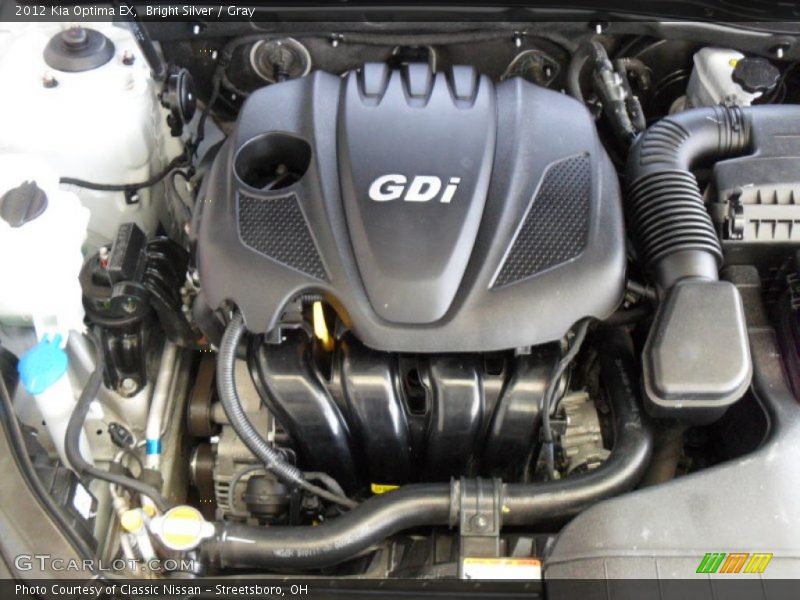 Bright Silver / Gray 2012 Kia Optima EX