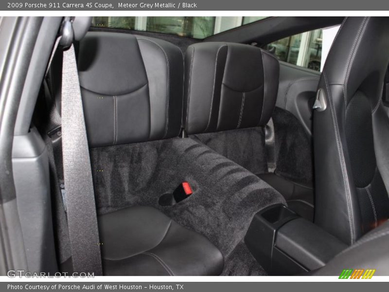 Meteor Grey Metallic / Black 2009 Porsche 911 Carrera 4S Coupe