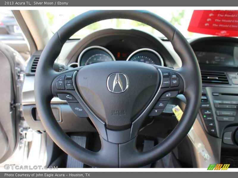 Silver Moon / Ebony 2013 Acura TL