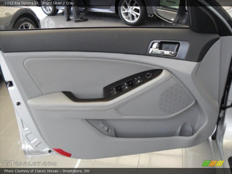 Bright Silver / Gray 2012 Kia Optima EX