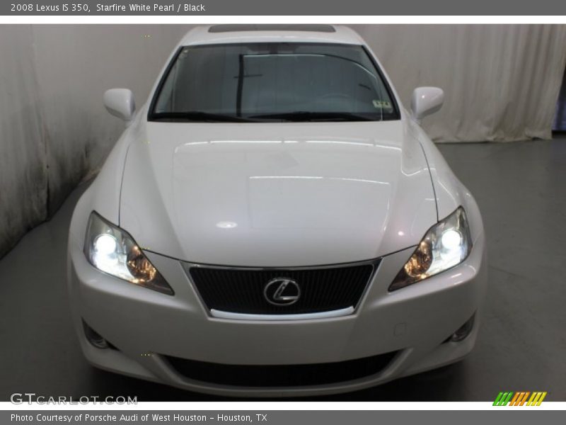 Starfire White Pearl / Black 2008 Lexus IS 350