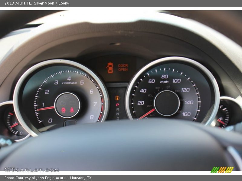 Silver Moon / Ebony 2013 Acura TL