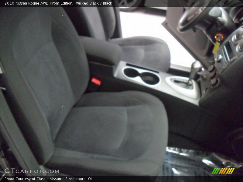 Wicked Black / Black 2010 Nissan Rogue AWD Krom Edition