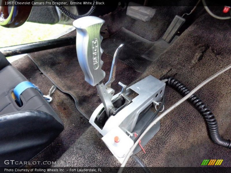 Ermine White / Black 1967 Chevrolet Camaro Pro Dragster