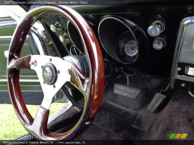 Ermine White / Black 1967 Chevrolet Camaro Pro Dragster