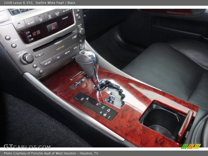 Starfire White Pearl / Black 2008 Lexus IS 350