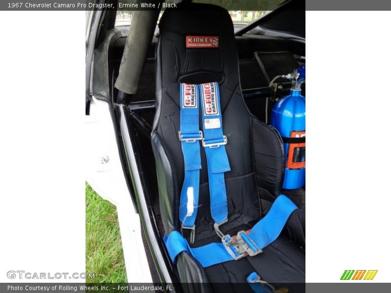 Ermine White / Black 1967 Chevrolet Camaro Pro Dragster