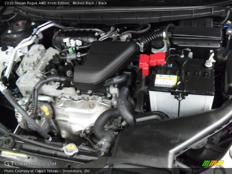 Wicked Black / Black 2010 Nissan Rogue AWD Krom Edition