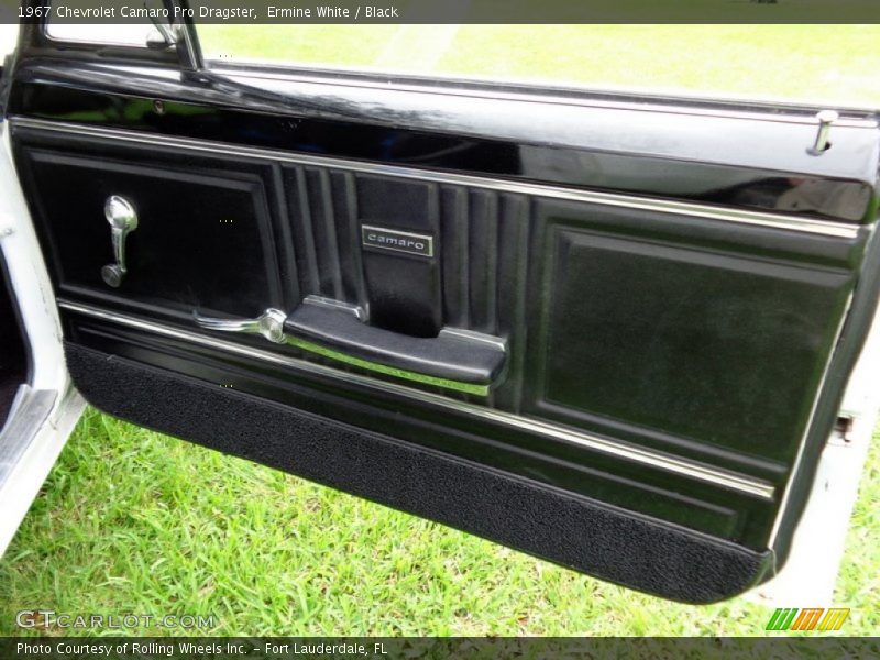 Ermine White / Black 1967 Chevrolet Camaro Pro Dragster