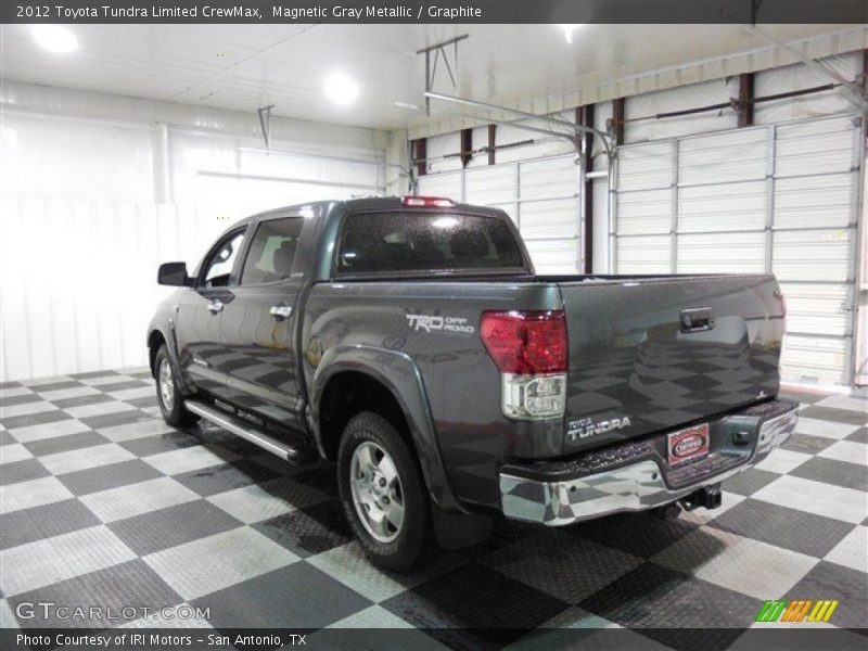 Magnetic Gray Metallic / Graphite 2012 Toyota Tundra Limited CrewMax