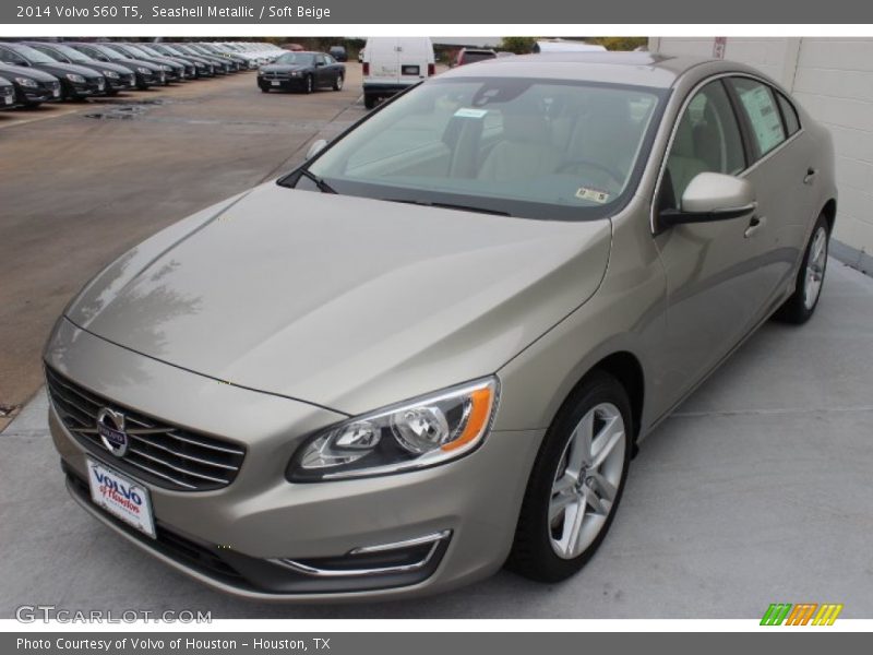 Seashell Metallic / Soft Beige 2014 Volvo S60 T5