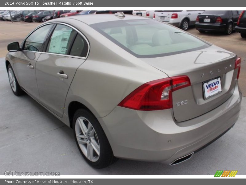 Seashell Metallic / Soft Beige 2014 Volvo S60 T5