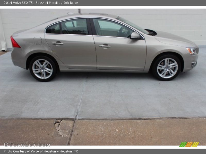 Seashell Metallic / Soft Beige 2014 Volvo S60 T5