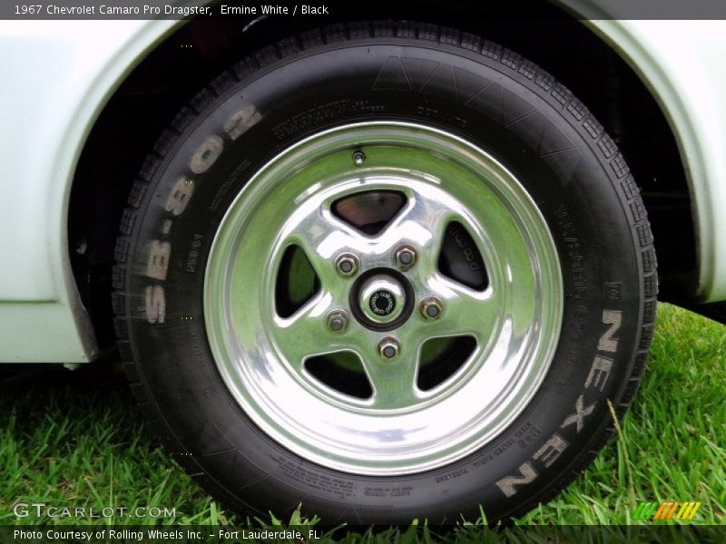 Ermine White / Black 1967 Chevrolet Camaro Pro Dragster