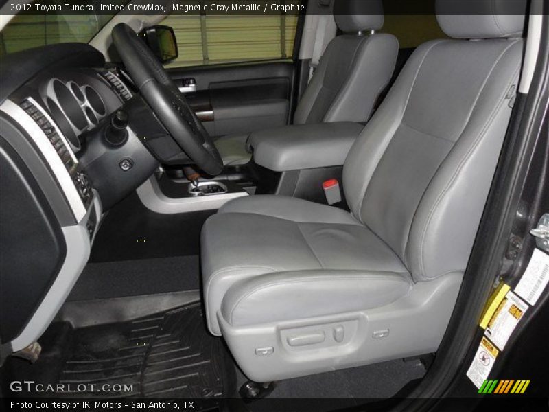 Magnetic Gray Metallic / Graphite 2012 Toyota Tundra Limited CrewMax