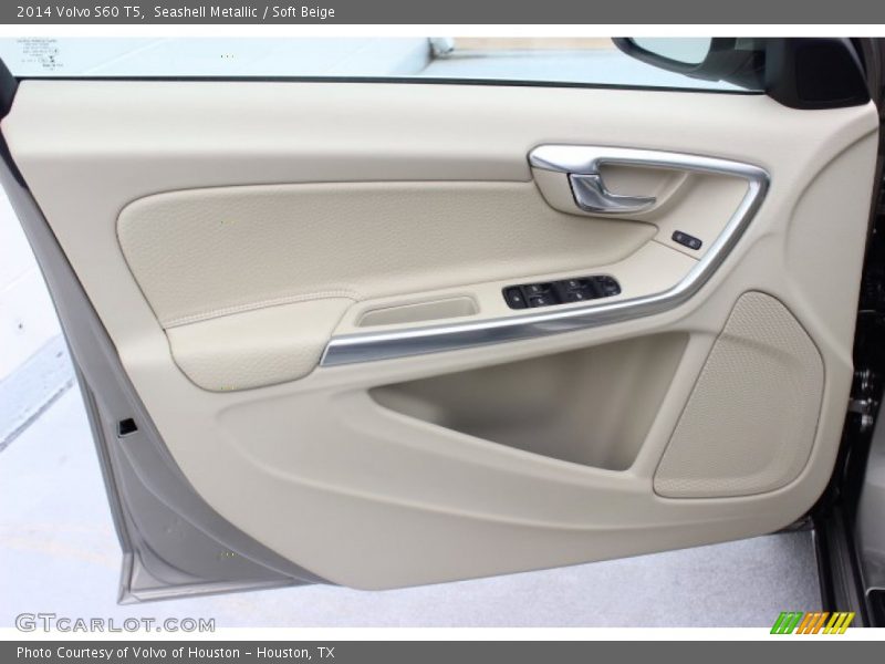 Seashell Metallic / Soft Beige 2014 Volvo S60 T5