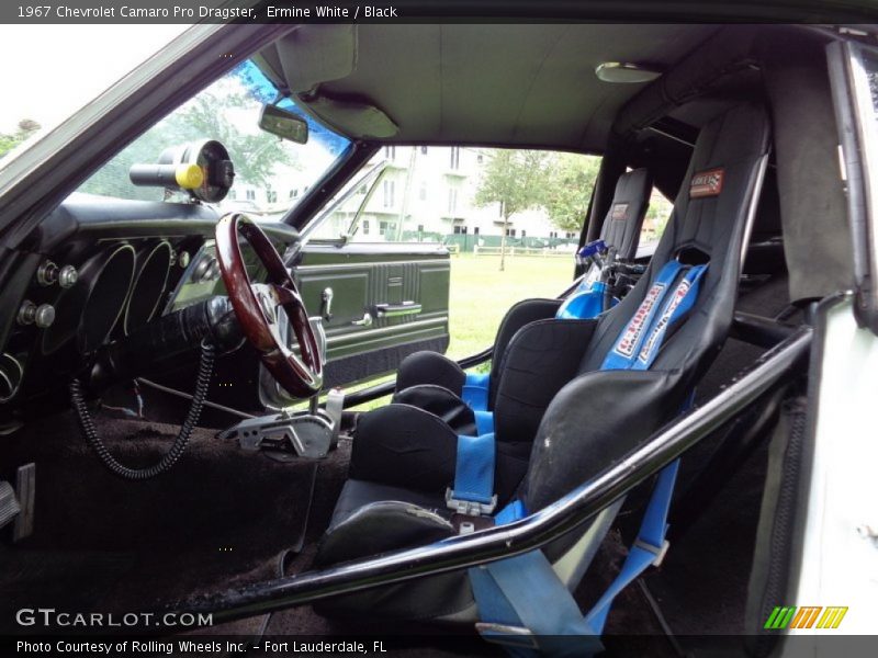 Ermine White / Black 1967 Chevrolet Camaro Pro Dragster