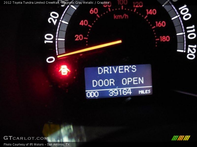 Magnetic Gray Metallic / Graphite 2012 Toyota Tundra Limited CrewMax