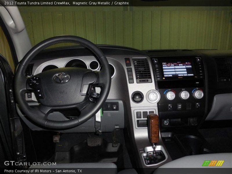 Magnetic Gray Metallic / Graphite 2012 Toyota Tundra Limited CrewMax