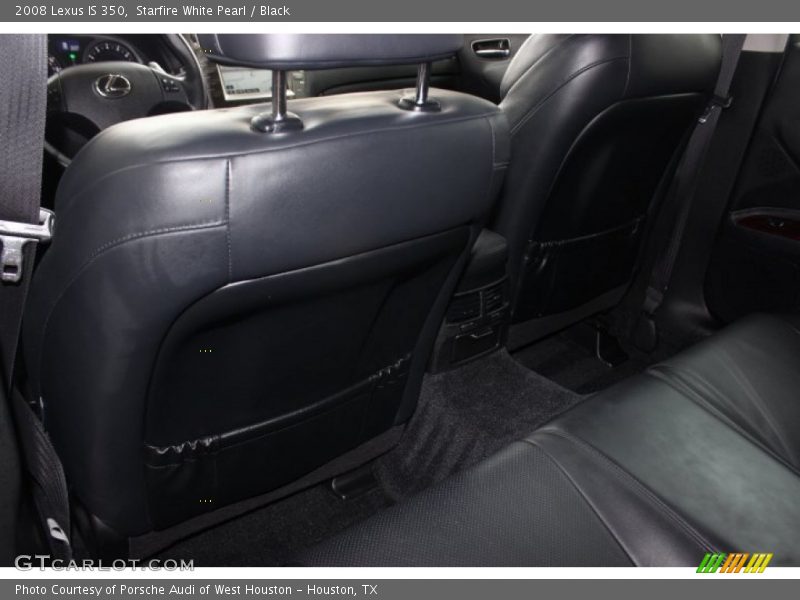 Starfire White Pearl / Black 2008 Lexus IS 350