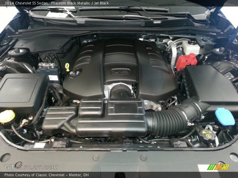  2014 SS Sedan Engine - 6.2 Liter OHV 16-Valve LS3 V8